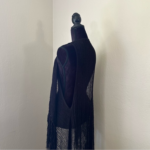 SOLD - Fringe Free People Knit Coverup - Picture 2 of 7